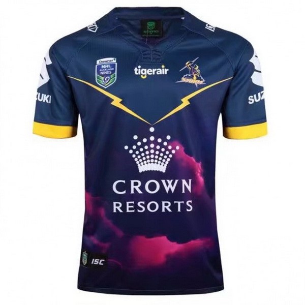 Maillot Rugby Melbourne Storm 2017 2018 Bleu